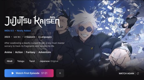 インド 動画配信サービス